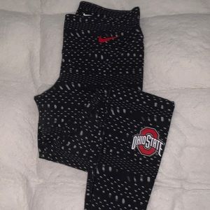 Nike full length Ohio State leggings